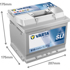 VARTA DYNAMIC SLI B18 44Ah 440A R+