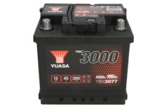 Yuasa YBX3077 45Ah 380A L+
